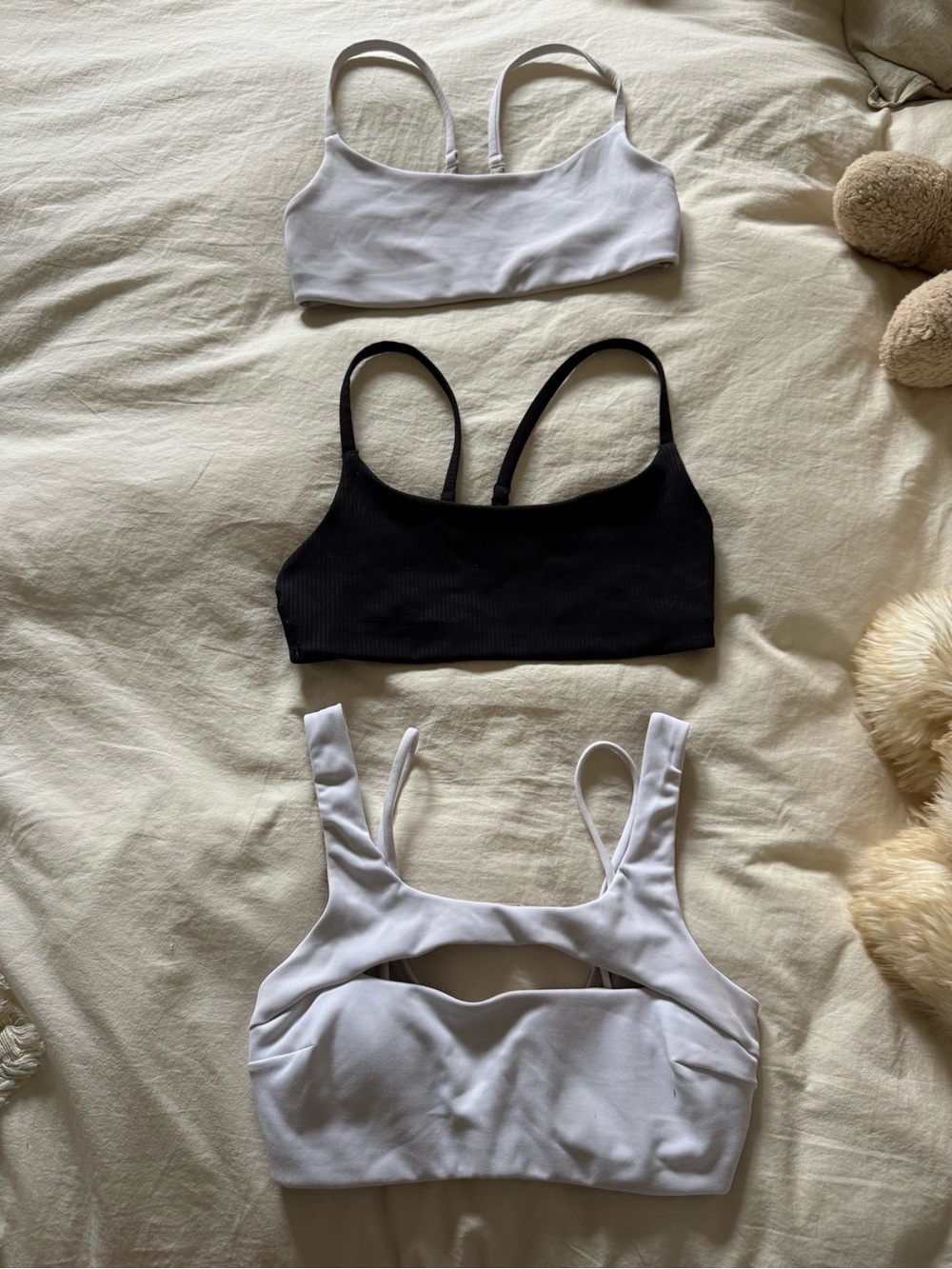 3 lululemon bras